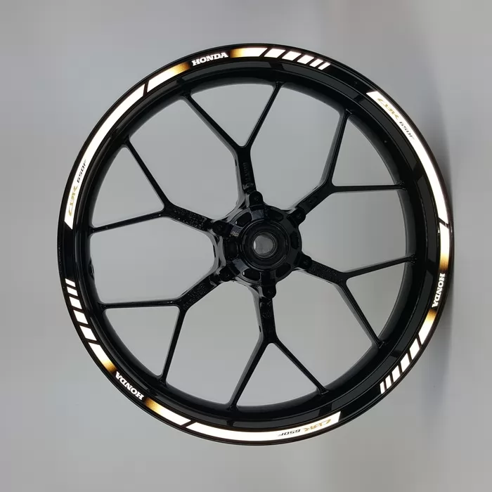 Honda CBR 650F light reflective stickers