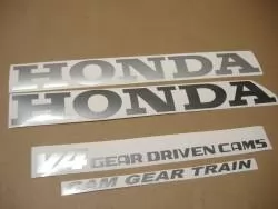Honda VFR 750F RC24 1988 blue decals set