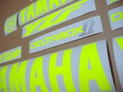 Yamaha R1 5jj 4xv fluorescent yellow graphics