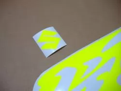 Suzuki Hayabusa 2010 fluorescent signal yellow stickers set