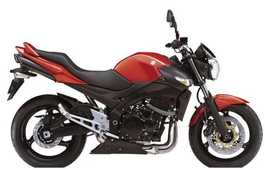 Suzuki GSX 600 2009 K9 baby B-king red decals