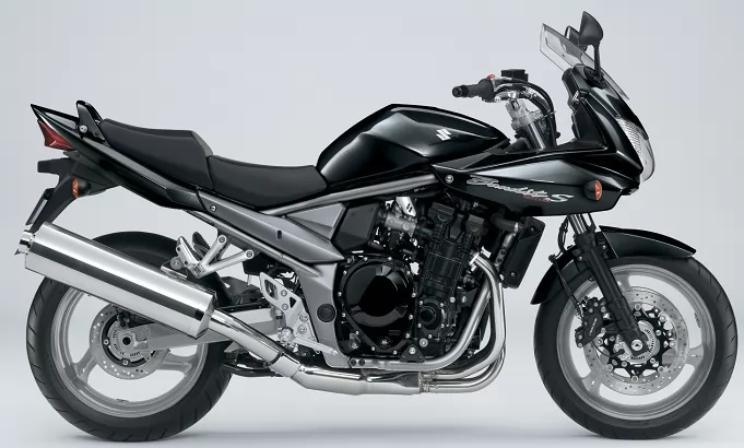 Suzuki Bandit GSF 1250S 2007 black logo graphics set