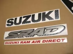 Suzuki TLR 1000 Superbike 2001 yellow full decals kit