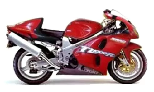 Suzuki TL1000R V-twin 2001 red replica adhesives