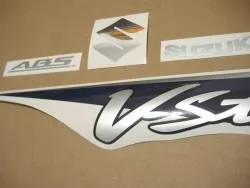 Suzuki DL650 V-Strom 2007 K7 blue reproduction stickers