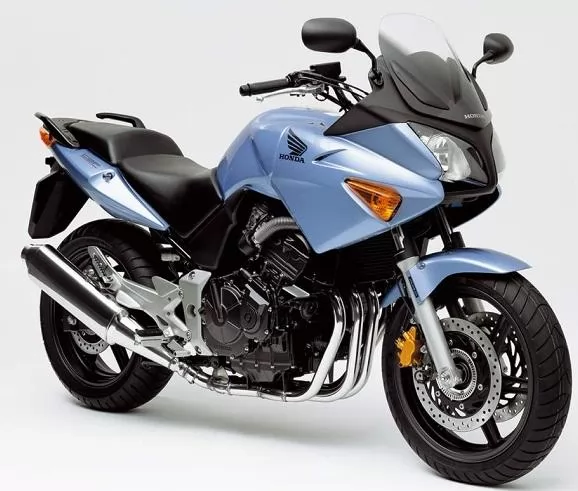 Honda CBF600 half-fairing 2006 blue reproduction stickers