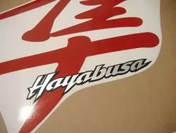 Suzuki Hayabusa mk1 signal light reflective red stickers
