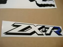 Kawasaki ZX-7R 2000 red replica logo emblems