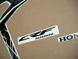 Africa Twin Honda CRF bordeaux red replica stickers