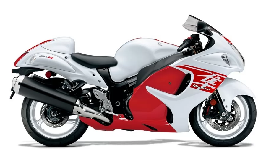 Suzuki Hayabusa 1340 MK2 2018 L8 white decals set
