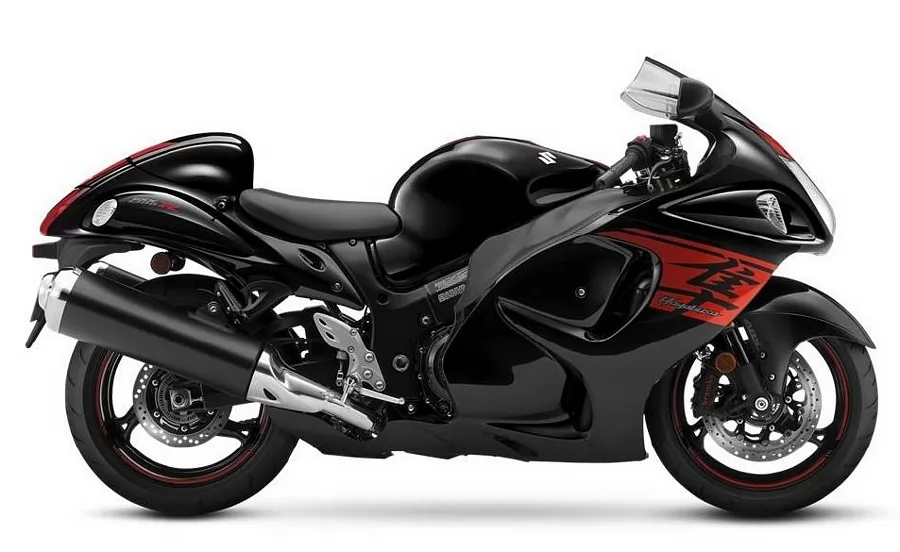 Suzuki Hayabusa MK2 1340 L8 black/red decals set
