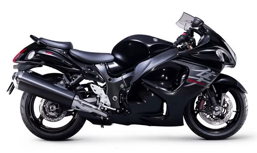 Suzuki Hayabusa 2017 L7 black complete stickers set