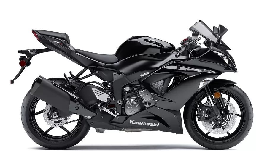 Kawasaki ZX-6R 636 ninja 2013 black model decals kit