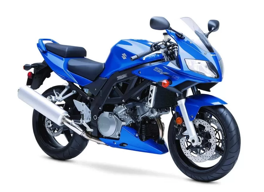 Suzuki SV 1000 S blue 07 aftermarket logo stickers kit