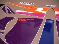 Yamaha YZF 750 SP genuine style decals set