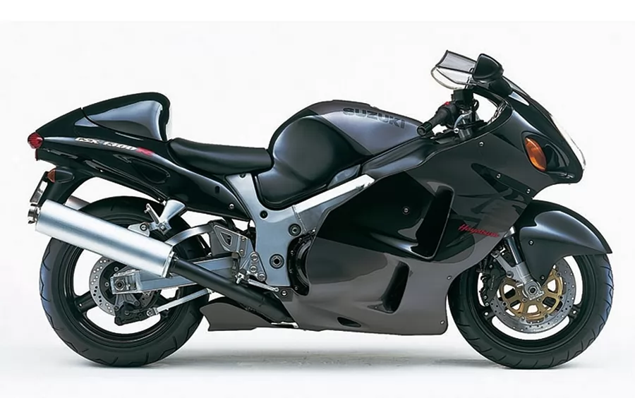 Suzuki Hayabusa 1999 black replacement decals