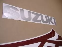 Suzuki 1300 Hayabusa '99 red complete decals set