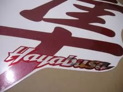 Suzuki Hayabusa '99 red OEM (original) style stickers