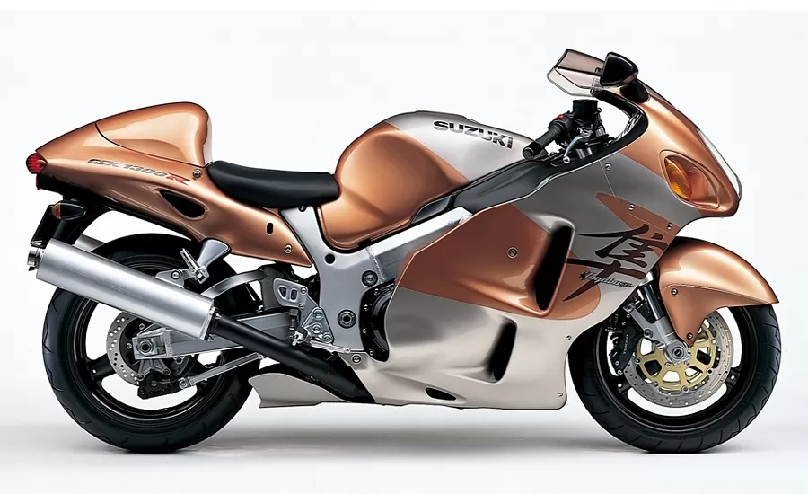 Suzuki Hayabusa '99 gold OEM (original) style decals
