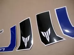 Adhesives for Yamaha MT-07 2016 blue/silver model