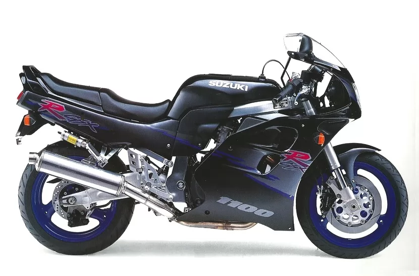 Suzuki GSX-R 1100w '94 black OEM pattern graphics