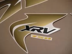 Decals for Honda africa twin xrv750 black model