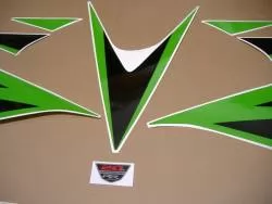 Honda CBR 1000 RR 2012 lime green custom graphics