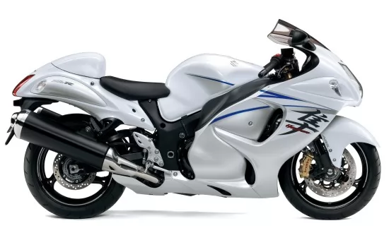Suzuki Hayabusa 2016 L6 white OEM look sticker set