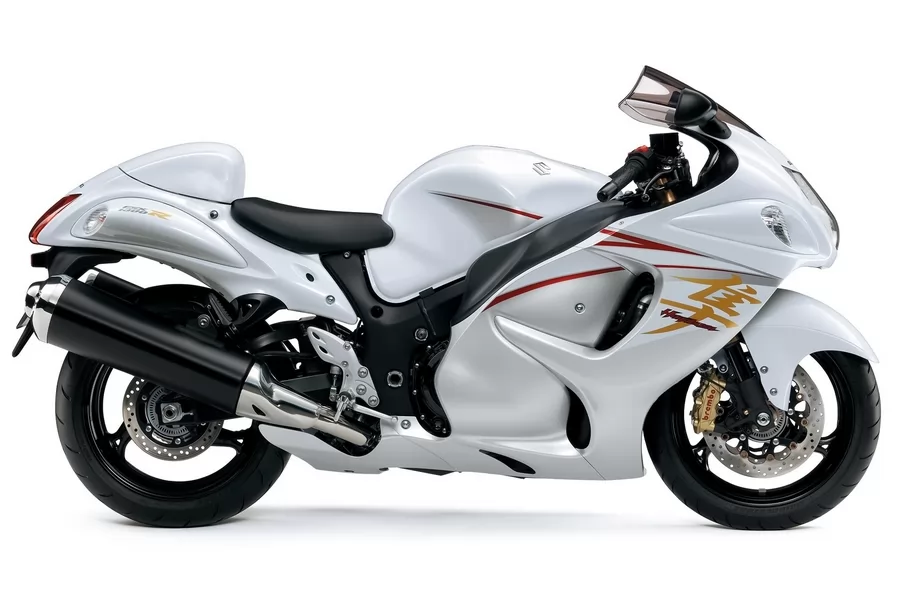 Suzuki Hayabusa 2015 L5 white reproduction stickers