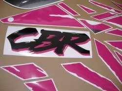 Honda CBR 600 F2 1993 restoration graphics