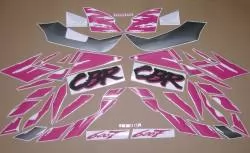 Honda CBR 600 F2 1993 restoration stickers