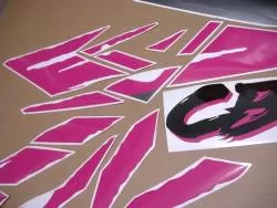 Honda CBR 600 F2 1993 restoration decals