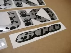 Decals (skull pattern) for Suzuki GSX-R 600
