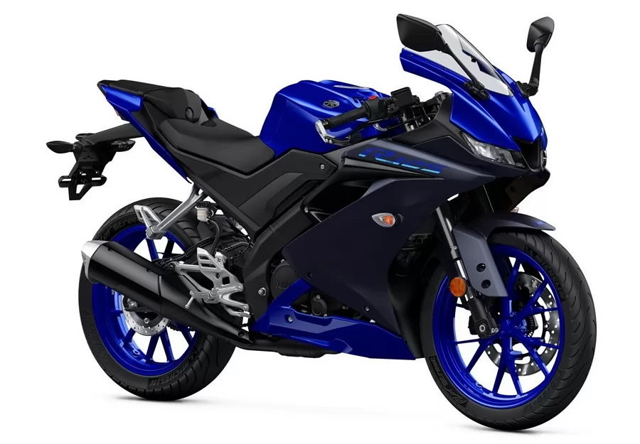 Decals (blue version) for Yamaha YZF-R125 2022