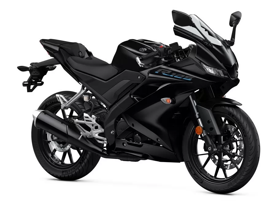 Yamaha YZF R125 2022 flat black version decals