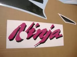 Kawasaki zx-6r 1998 g ninja replacement decals set