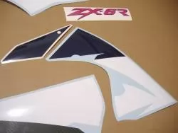 Kawasaki zx6r 1998 g ninja restoration graphics