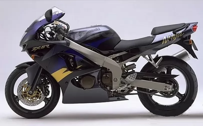 Stickers for Kawasaki zx6r 1998 ninja black model