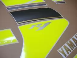 Yamaha R1 2008 rn19 fluorescent yellow graphics