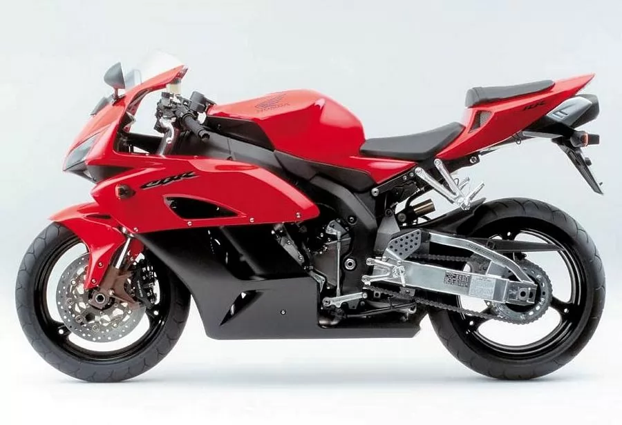 Honda CBR 1000RR 2004 red adhesives set