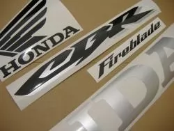 Honda 1000RR 2004 Fireblade full decals kit