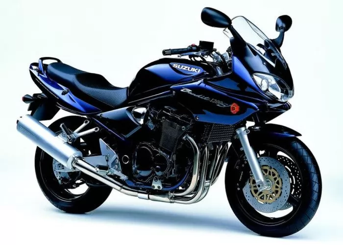 Suzuki 1200S 2002 dark blue stickers set