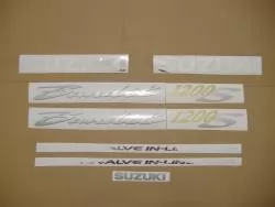 Suzuki 1200S 2002 dark blue Bandit decals