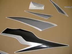Honda 600RR 2009 black complete sticker kit