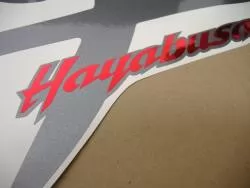 Suzuki Hayabusa GSX1300R K3 black stickers