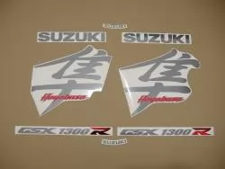 Suzuki Hayabusa 2003 black stickers set