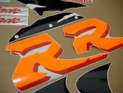 Honda 919RR 1999 Fireblade green full decals kit