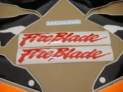 Honda 919RR 1999 green complete sticker kit