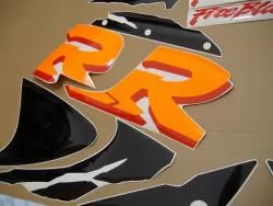 Honda CBR 919RR 1999 green adhesives set