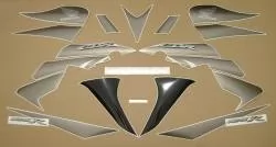 Honda 125R 2008 black labels graphics